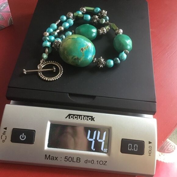 NWOT. Sterling Silver Turquoise Necklace - Picture 11 of 11